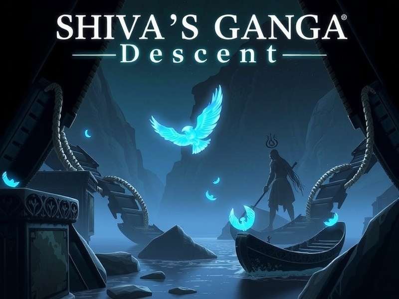 Shiva S Ganga Descent - The Divine Adventure Shiva S Ganga Descent Game Cover